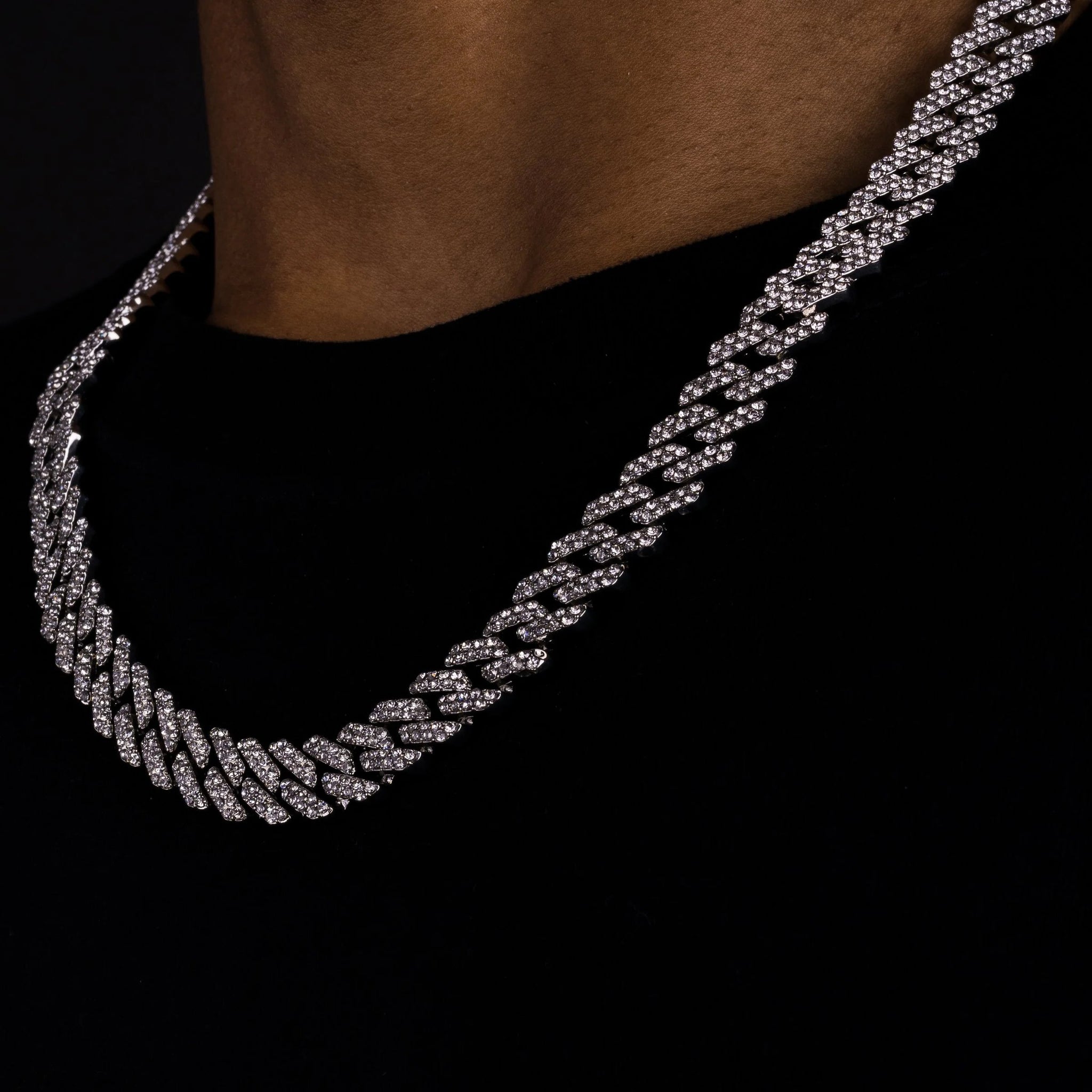 13mm Iced Cuban Chain luxcitystore 