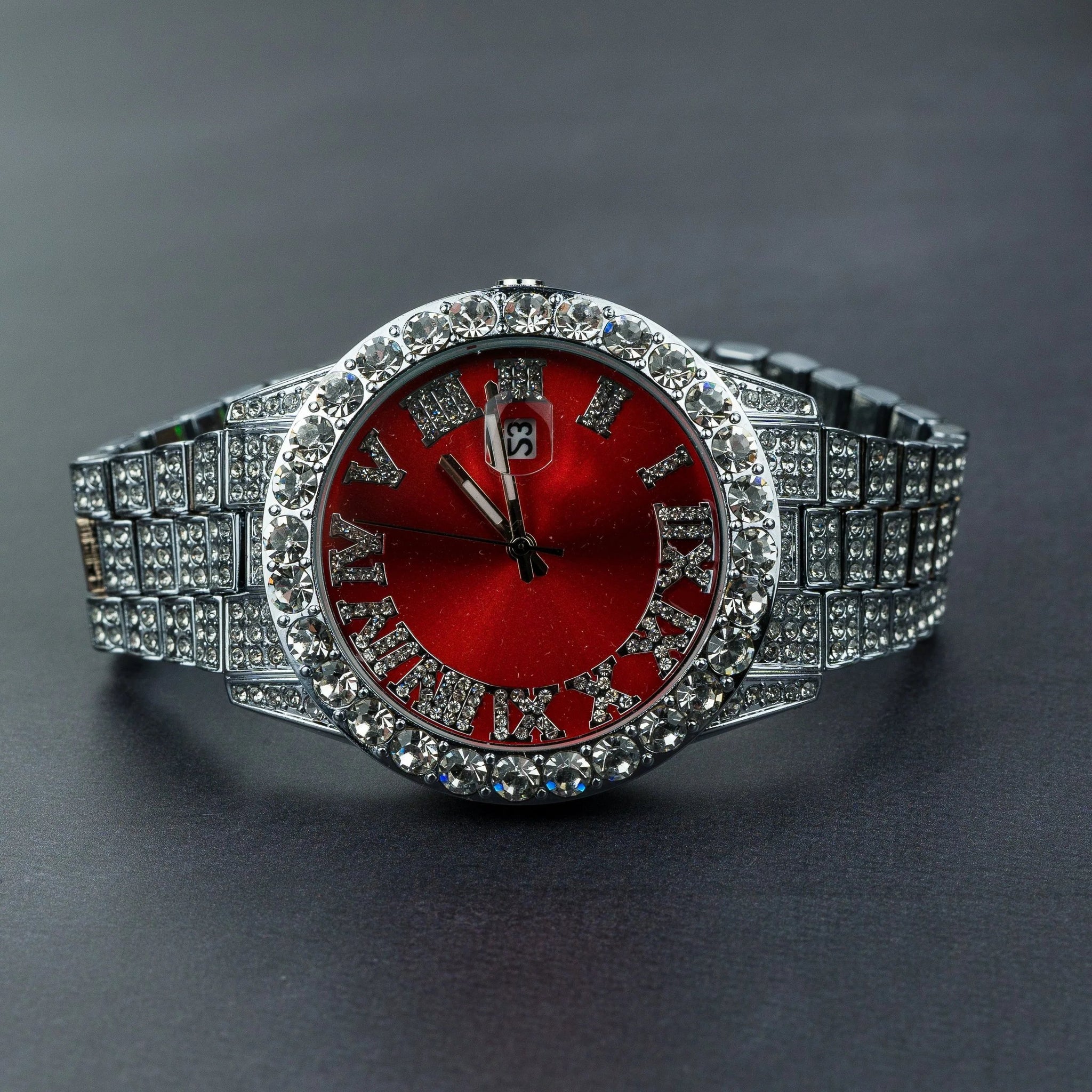 Fully Iced Presidential Watch