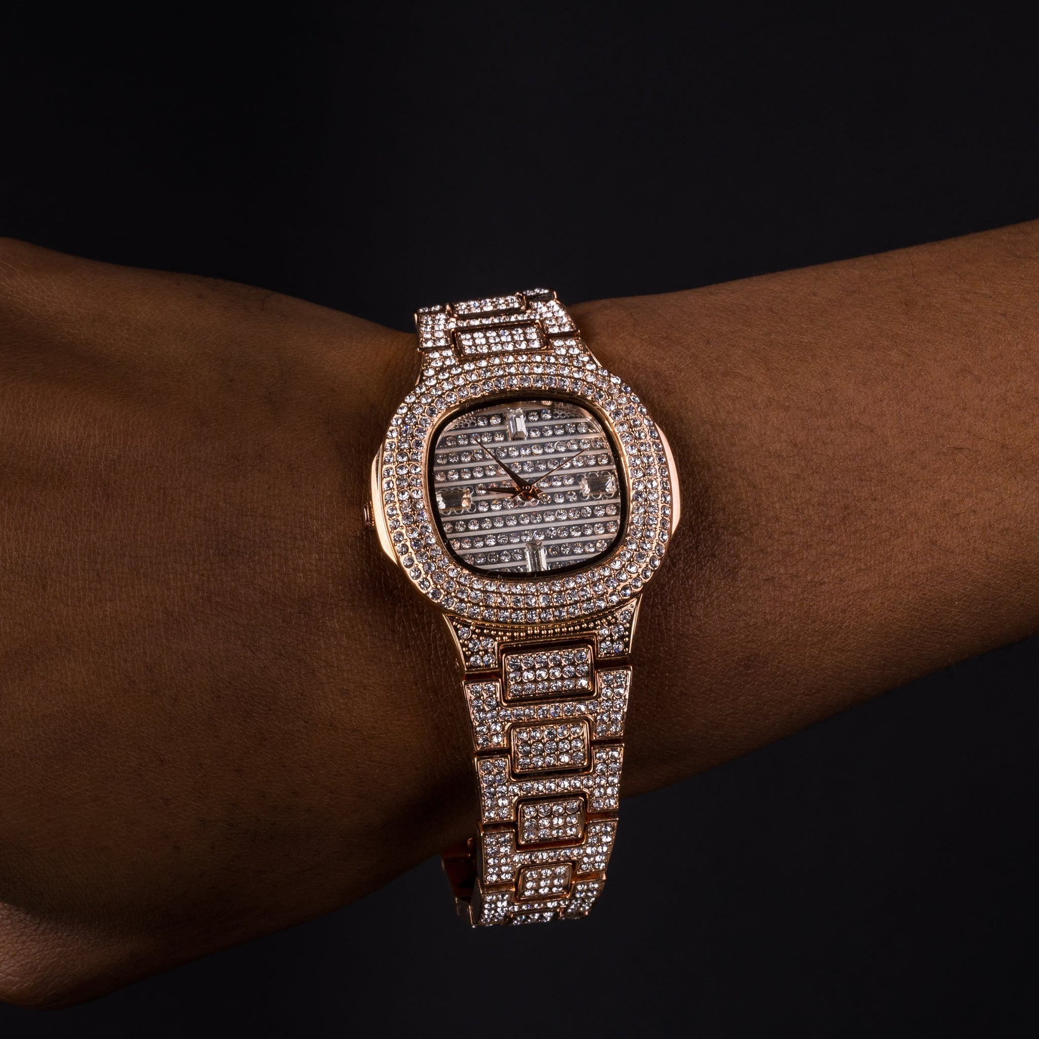 Iced Chicago Watch